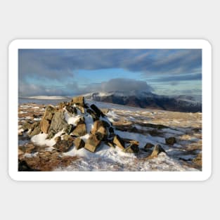 Blencathra from Hart Side Sticker